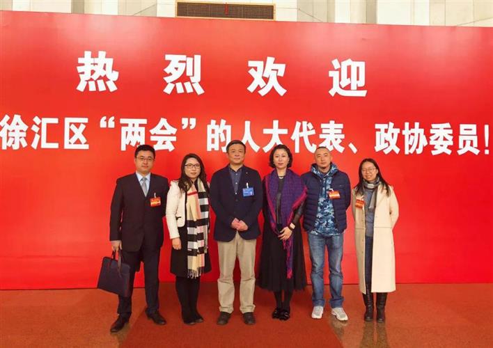 台盟徐汇区委代表委员积极参加区两会